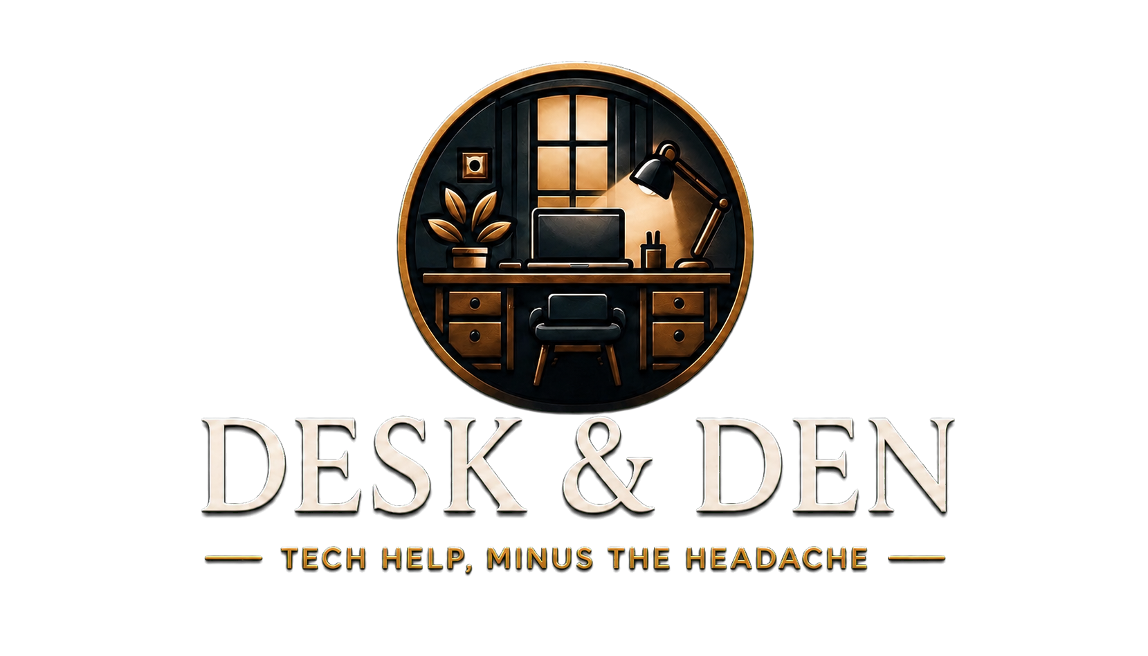 Desk & Den — Tech help, minus the headache.